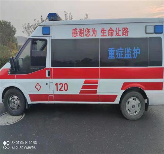 赤壁救护车出租服务案例3